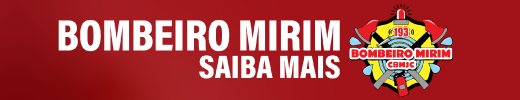 Banner Bombeiro Mirim