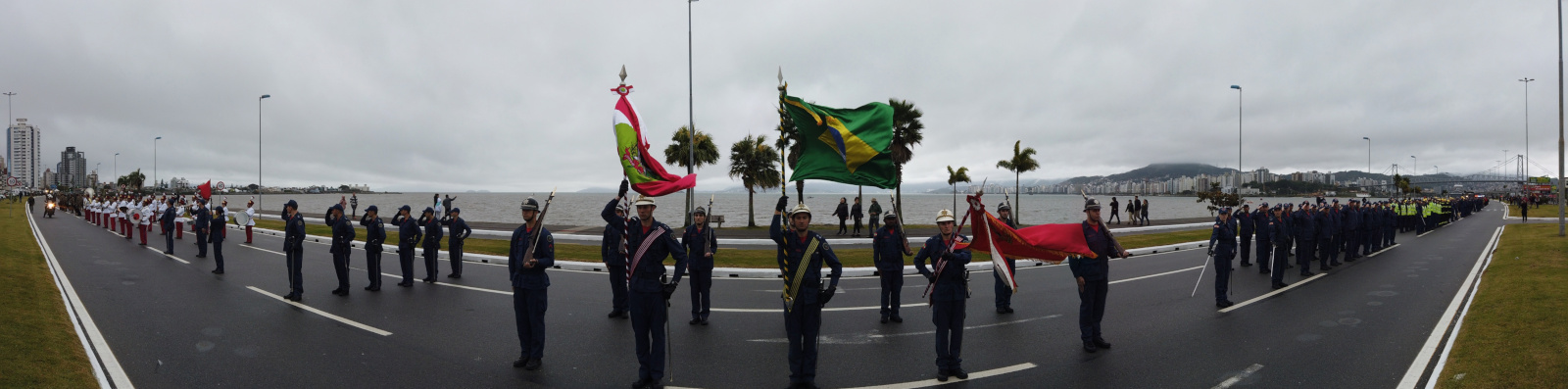 07 de Setembro: confira as participações do CBMSC em desfiles pelo estado